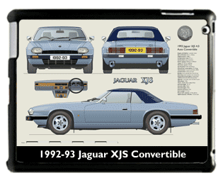 Jaguar XJS Convertible 1992-93 Large Table Cover